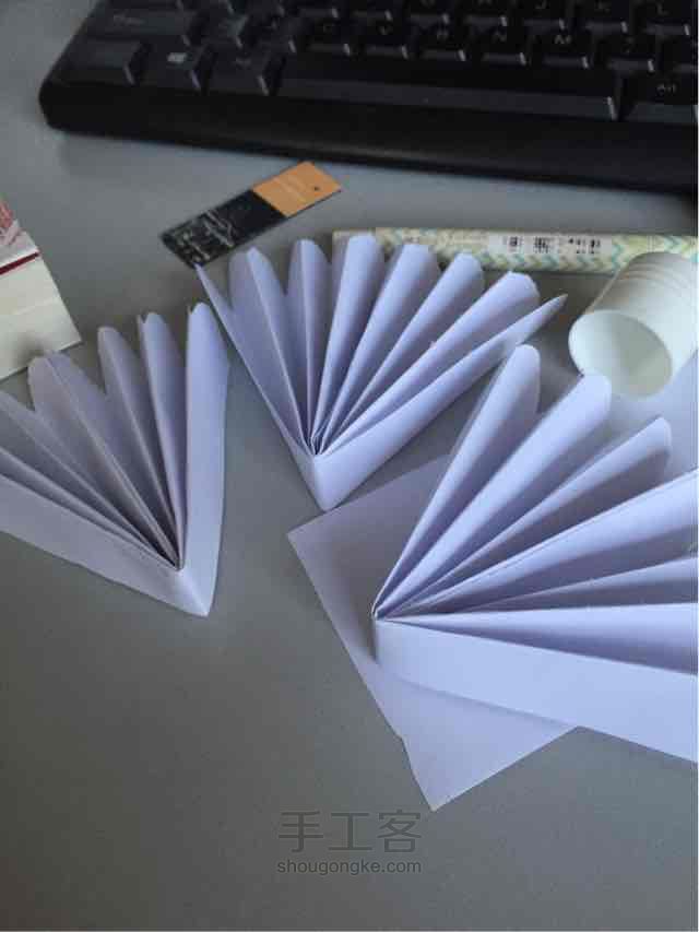 纸花 第5步
