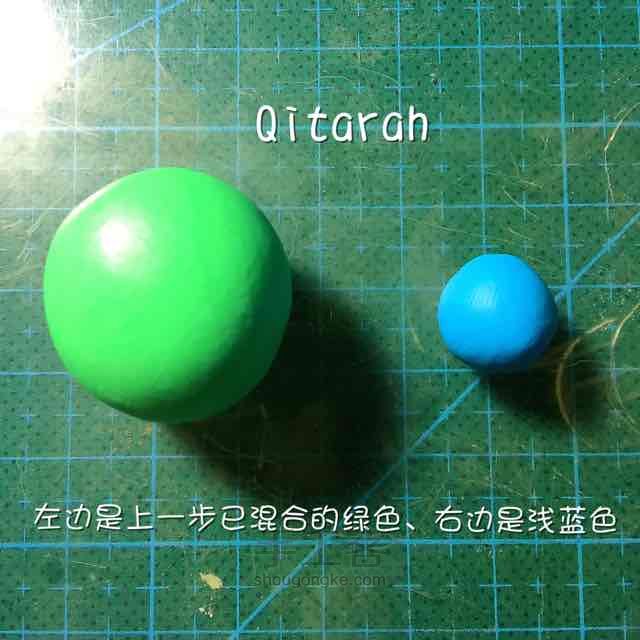 【Qitarah】薄荷蛋糕、马卡龙、棉花糖 第3步