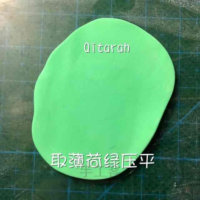 【Qitarah】薄荷蛋糕、马卡龙、棉花糖 第6步