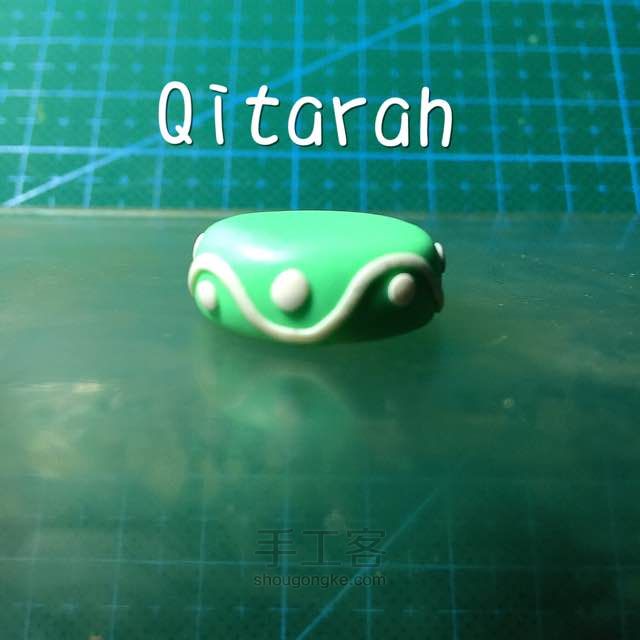 【Qitarah】薄荷蛋糕、马卡龙、棉花糖 第9步