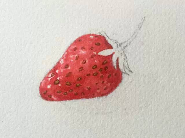 转载，草莓手绘 第5步