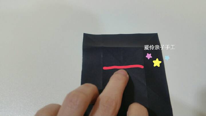 【折纸】某猫😁（钛金眼） 第11步