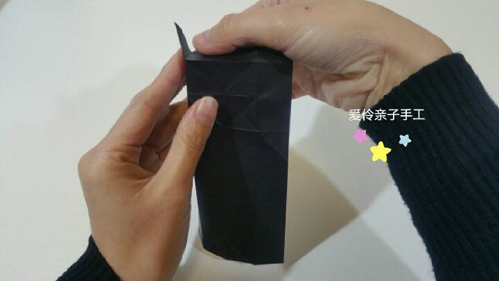 【折纸】某猫😁（钛金眼） 第16步