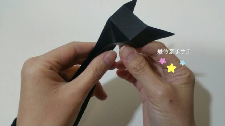 【折纸】某猫😁（钛金眼） 第19步