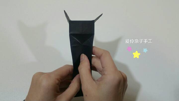 【折纸】某猫😁（钛金眼） 第18步