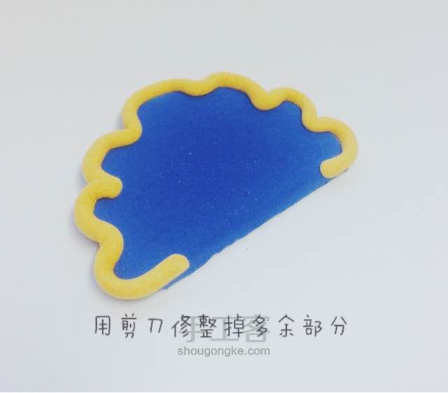 木目粘土教程—猴年挂饰 第5步