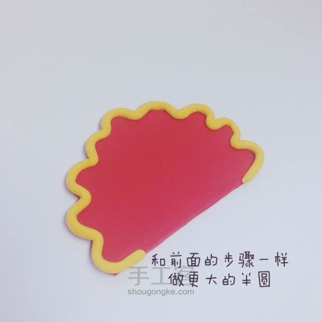 木目粘土教程—猴年挂饰 第9步