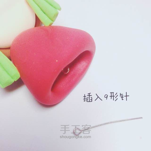 木目粘土教程—猴年挂饰 第34步