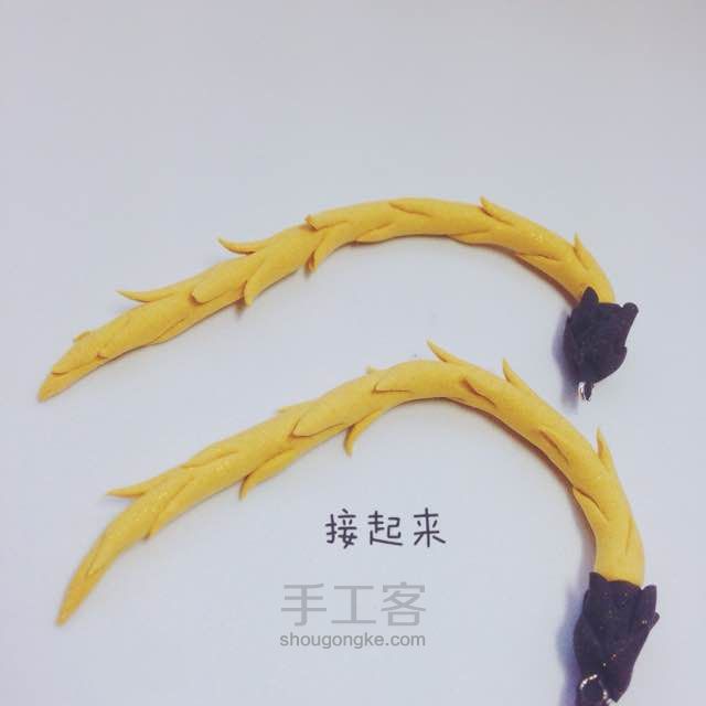 木目粘土教程—猴年挂饰 第43步