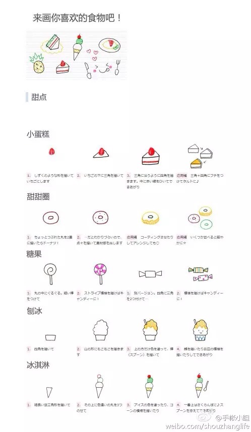 手账素材🔟（转） 第14步