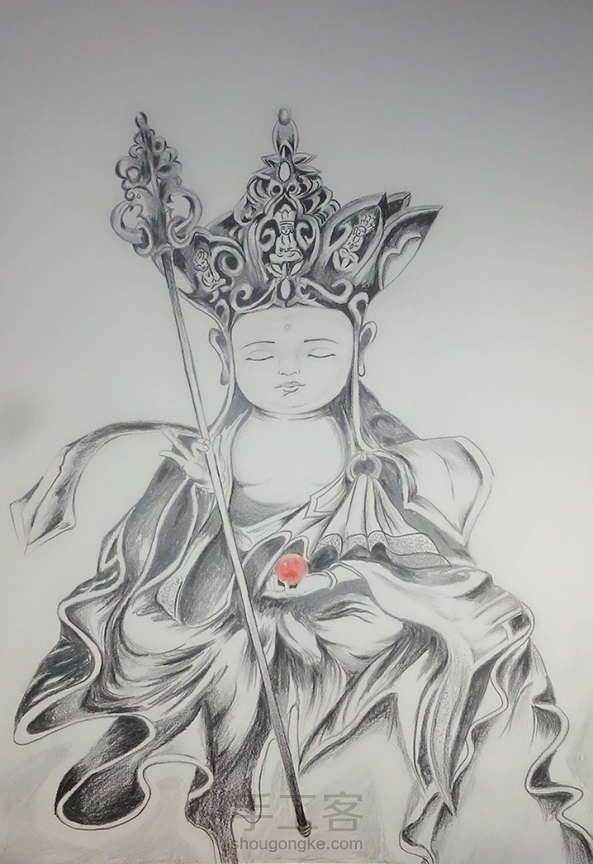 比例没控制好，下面不够画了 第1张