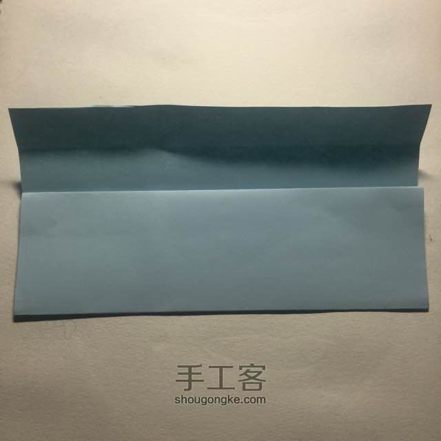 （纸盒系列八十一）牛奶盒折法 第5步