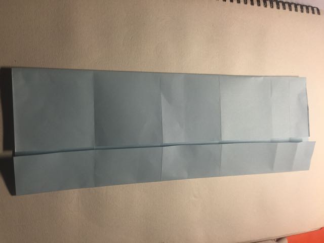 （纸盒系列八十一）牛奶盒折法 第7步