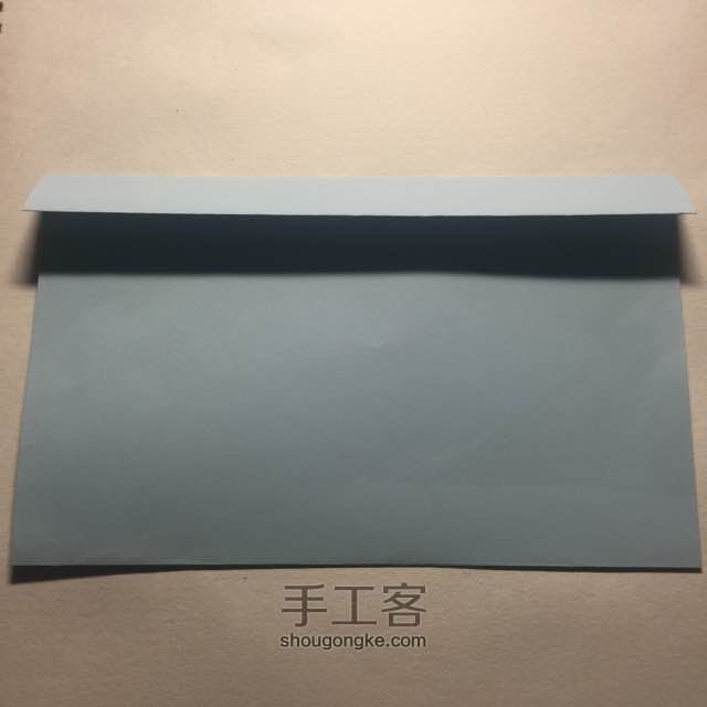 （纸盒系列八十一）牛奶盒折法 第4步