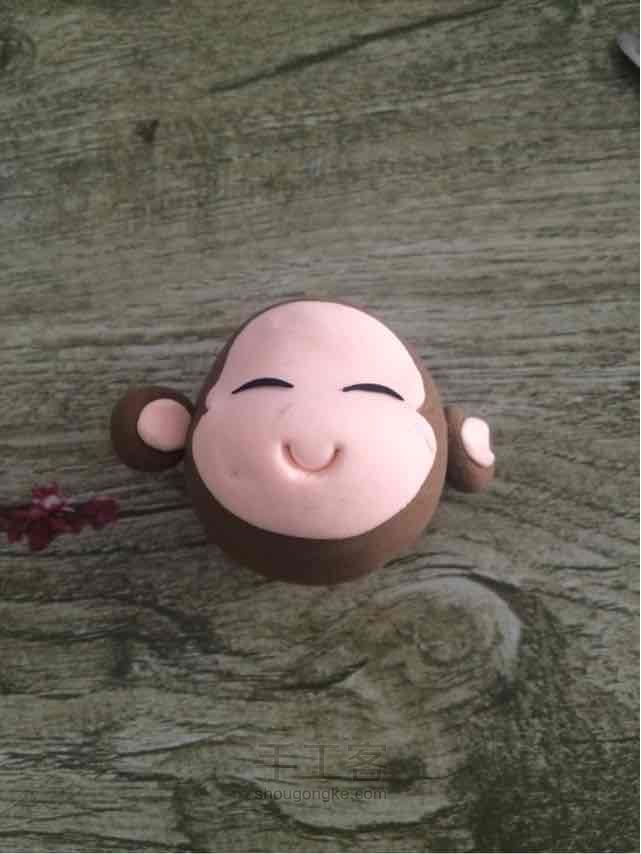 苍耳手作，军装小猴笔筒 第3步