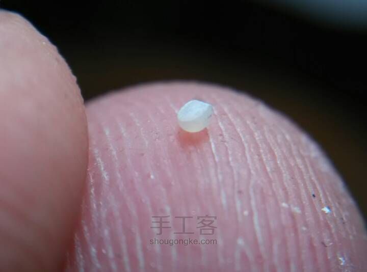 如何把1.5毫米的珍珠磨到1.0毫米 第11步