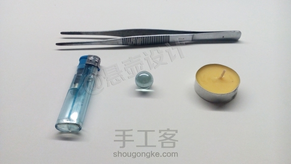 破碎的美丽，制作一个碎心珠子。 第1张