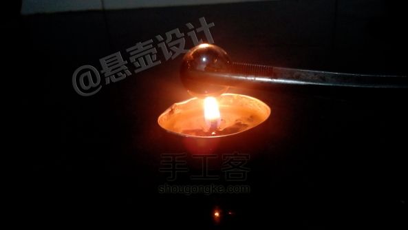 碎心琉璃珠制作教程-玻璃珠-弹珠-碎心制作教程 第2步