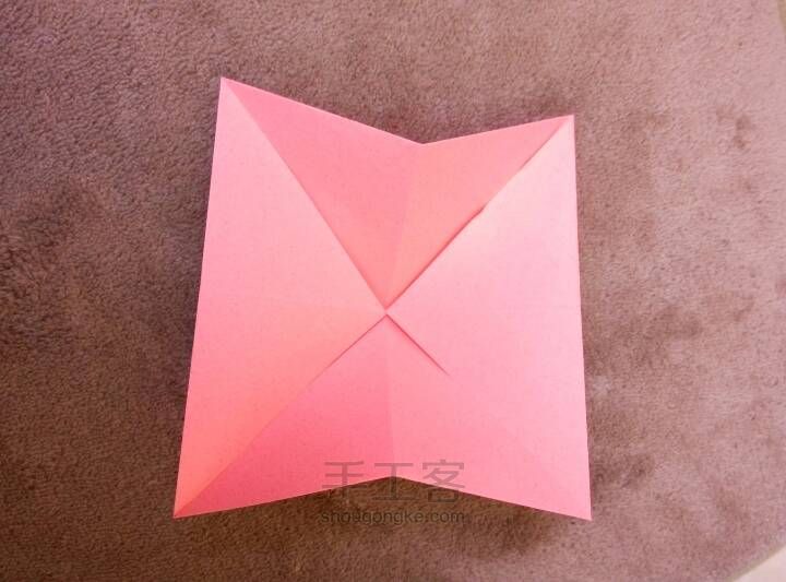 简单清新的折纸书签哒！ 第4步
