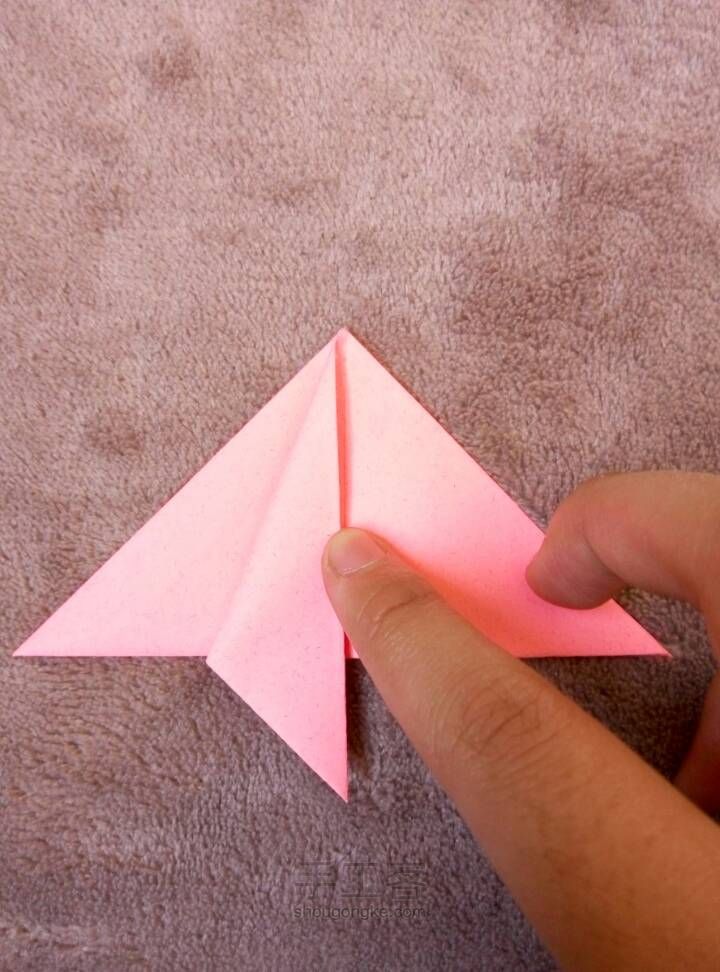 简单清新的折纸书签哒！ 第7步