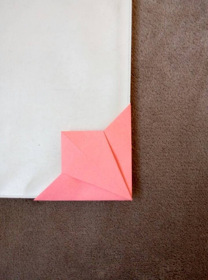 简单清新的折纸书签哒！ 第18步