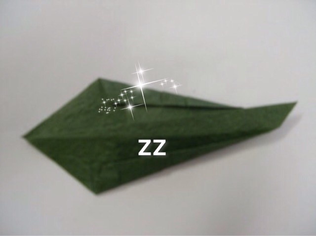 折纸贴画蒲公英制作方法 第7步