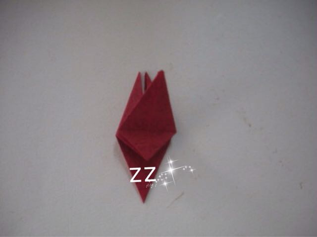 折纸贴画红枫制作方法 第5步