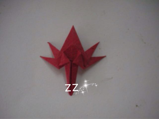 折纸贴画红枫制作方法 第9步