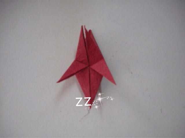 折纸贴画红枫制作方法 第7步
