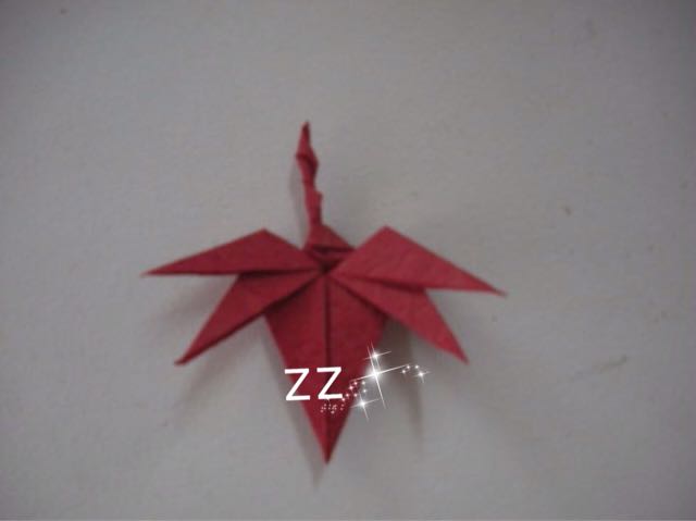 折纸贴画红枫制作方法 第10步
