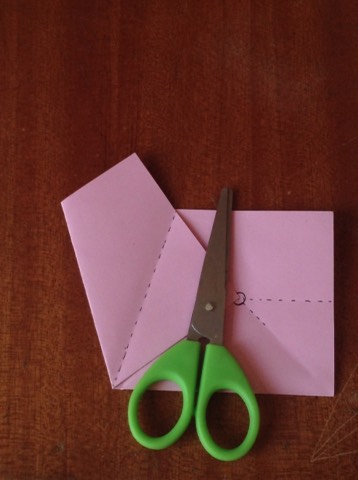 【杨桃花】折纸教程 第6步