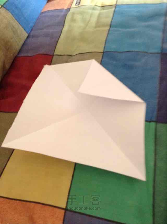 纸折小鲨鱼 第2步