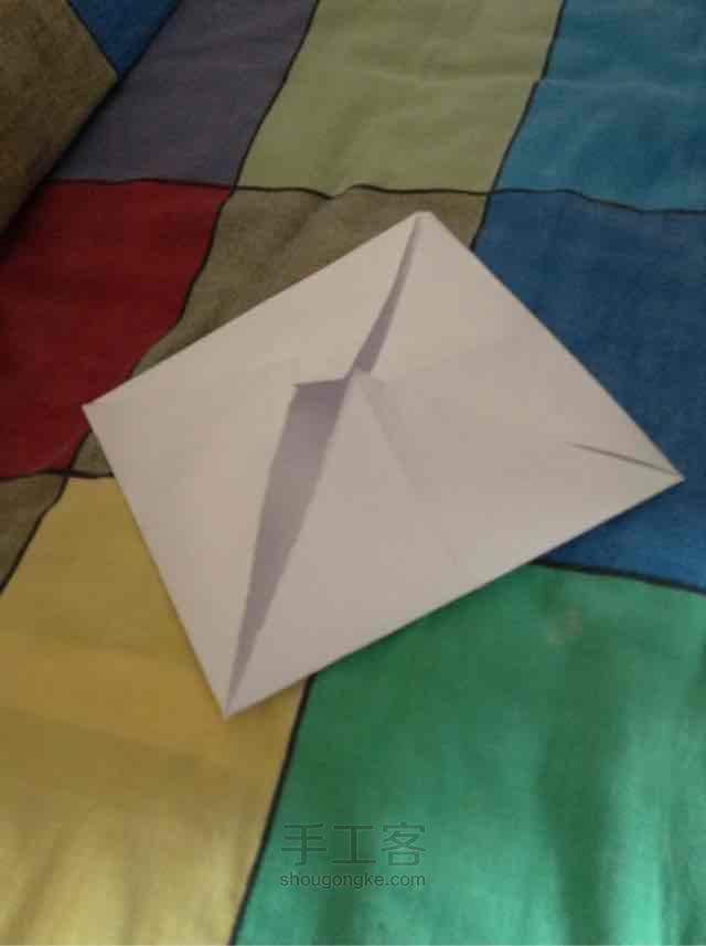 纸折小鲨鱼 第3步
