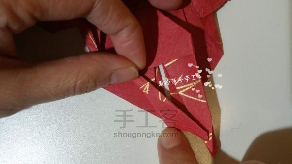 好运锦鲤【折纸】 第46步