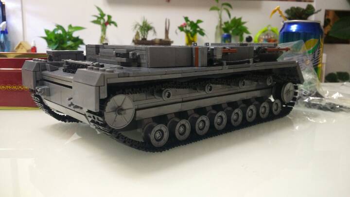 开智KY82010德军4号坦克F2型拼装 第39步