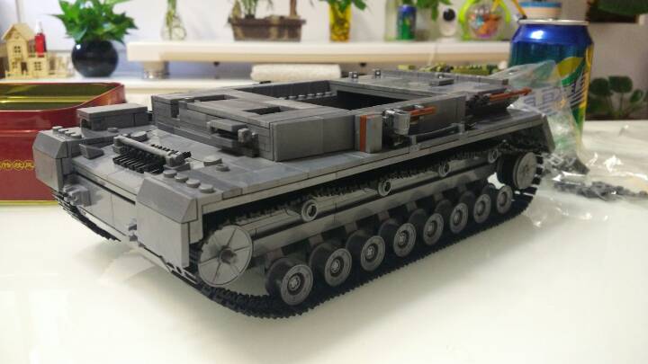 开智KY82010德军4号坦克F2型拼装 第40步