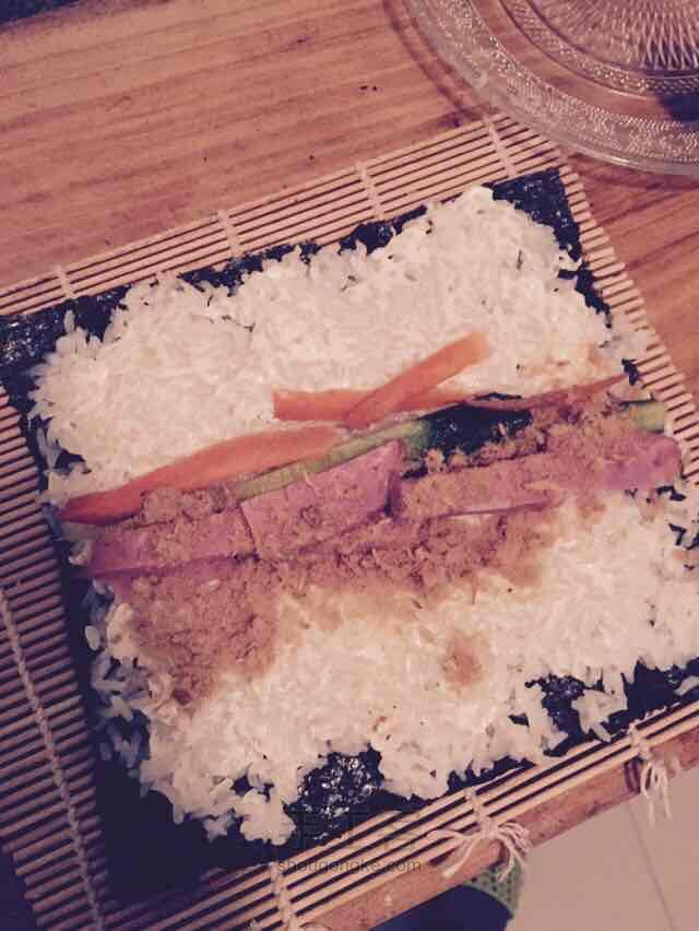 美味寿司卷 第5步