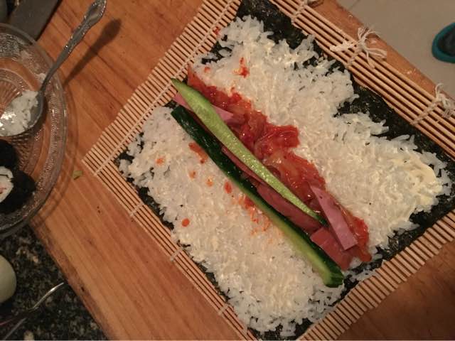 美味寿司卷 第6步