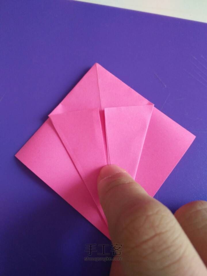 折纸小伞 第4步