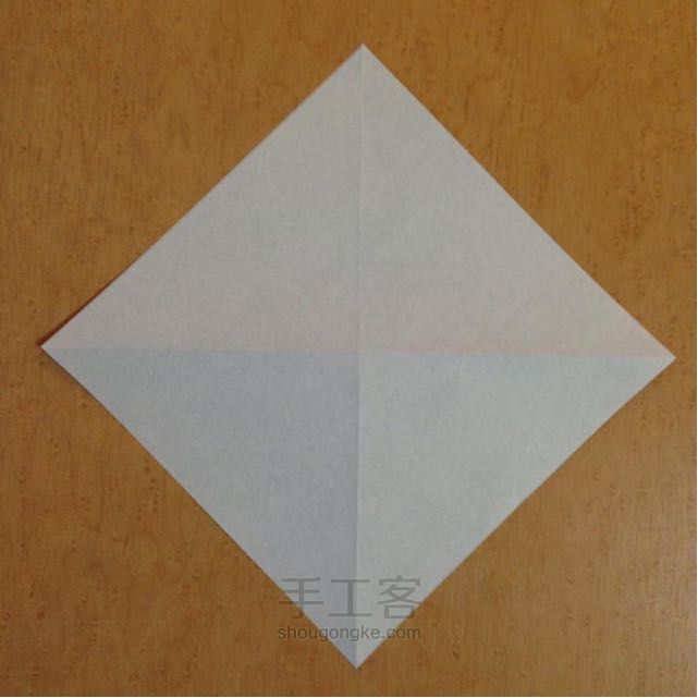 燕子折纸制作教程【转载】 第1步