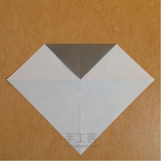燕子折纸制作教程【转载】 第2步