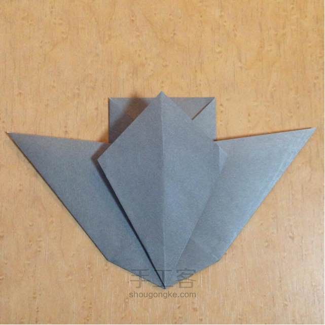 燕子折纸制作教程【转载】 第8步