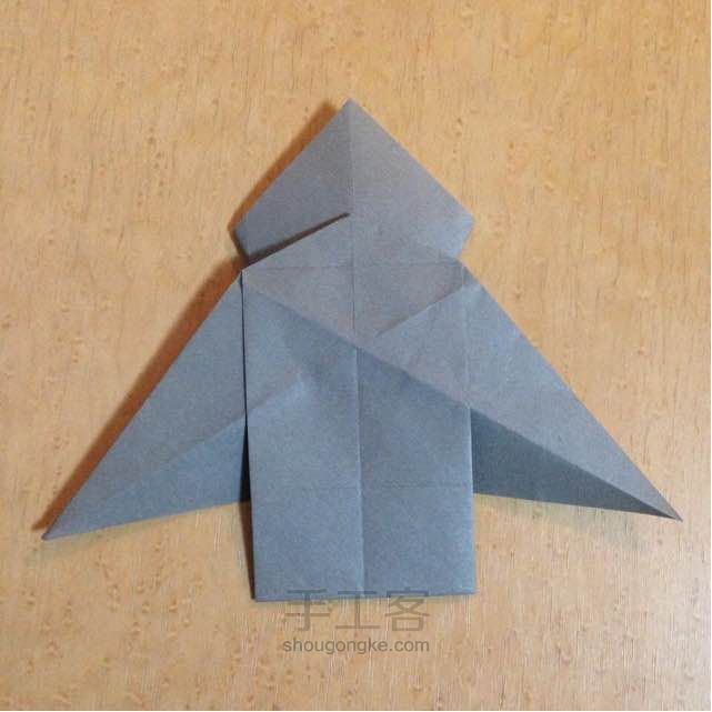 燕子折纸制作教程【转载】 第15步