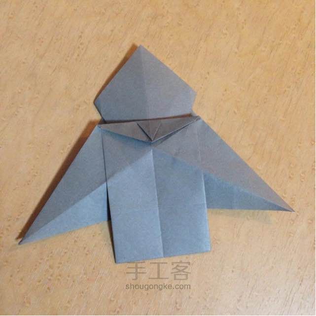 燕子折纸制作教程【转载】 第16步