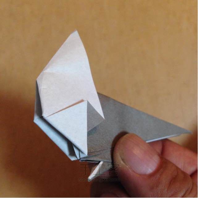 燕子折纸制作教程【转载】 第24步