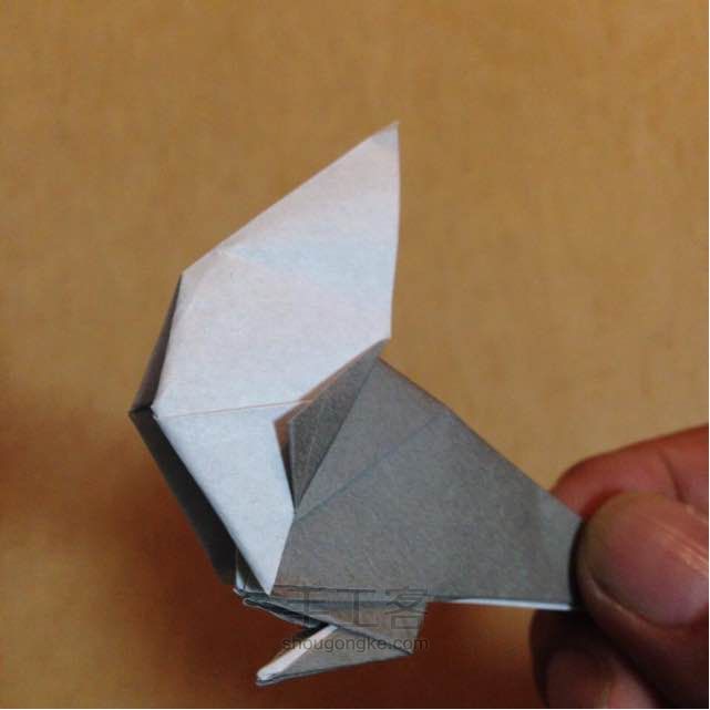 燕子折纸制作教程【转载】 第25步