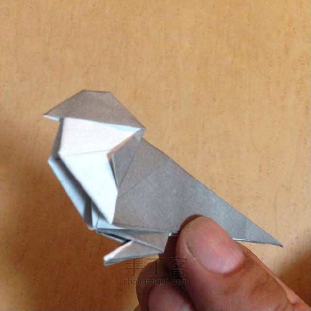 燕子折纸制作教程【转载】 第29步