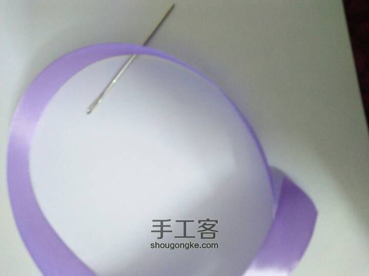 手把手教你丝带绣 第2步
