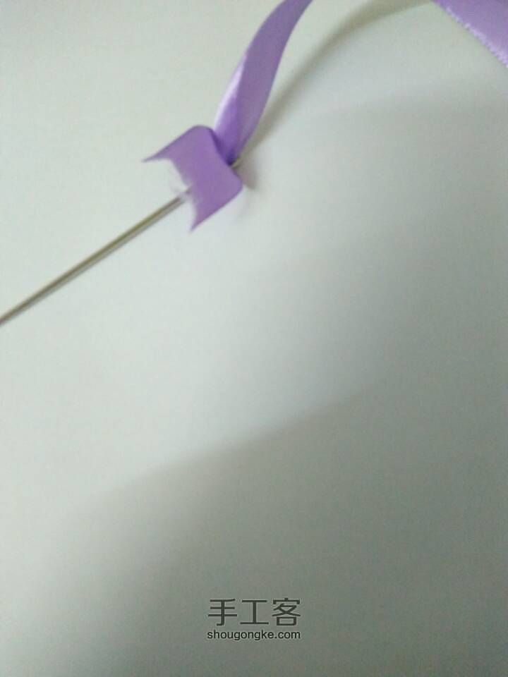 手把手教你丝带绣 第6步