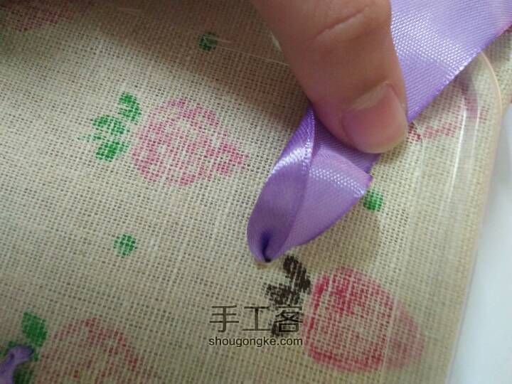 手把手教你丝带绣 第10步